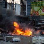 Protestors Set Fires as Chaos Continues