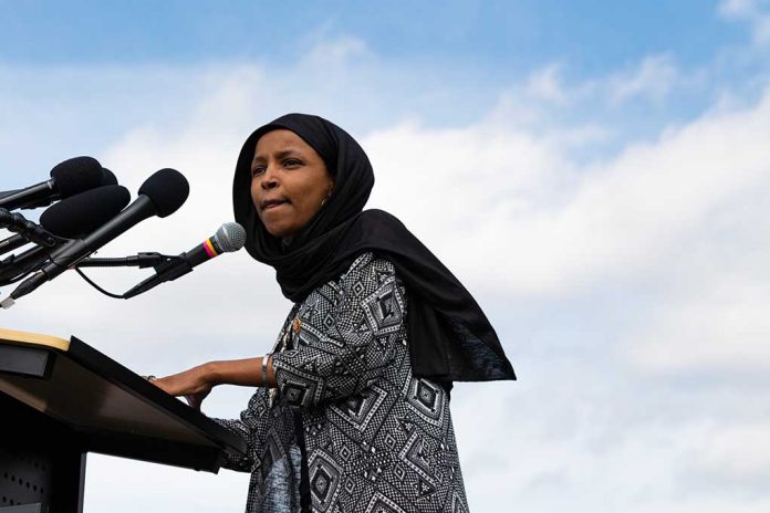 Ilhan Omar Has Meltdown After Protestors Called Her Out During Event