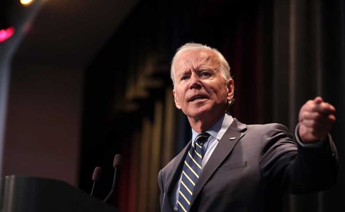 Twitter Notices Three Suspicious Images Behind Joe Biden