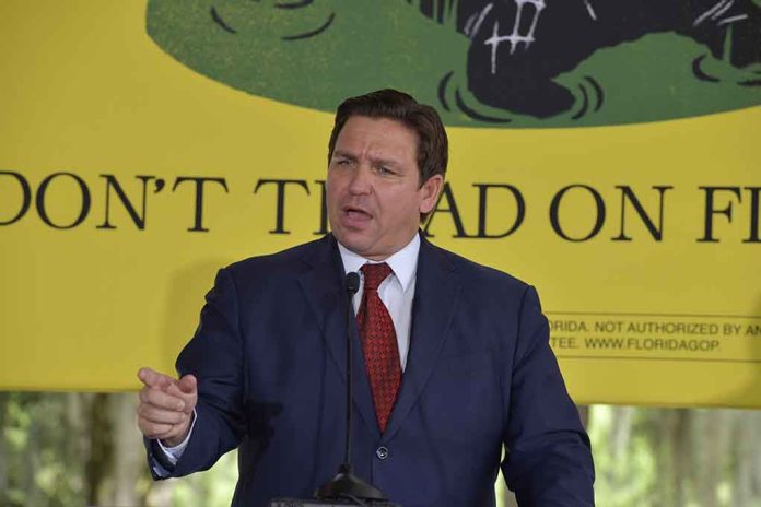Ron DeSantis Says His Picture Is Being Used To Promote Laws He Doesn't Support
