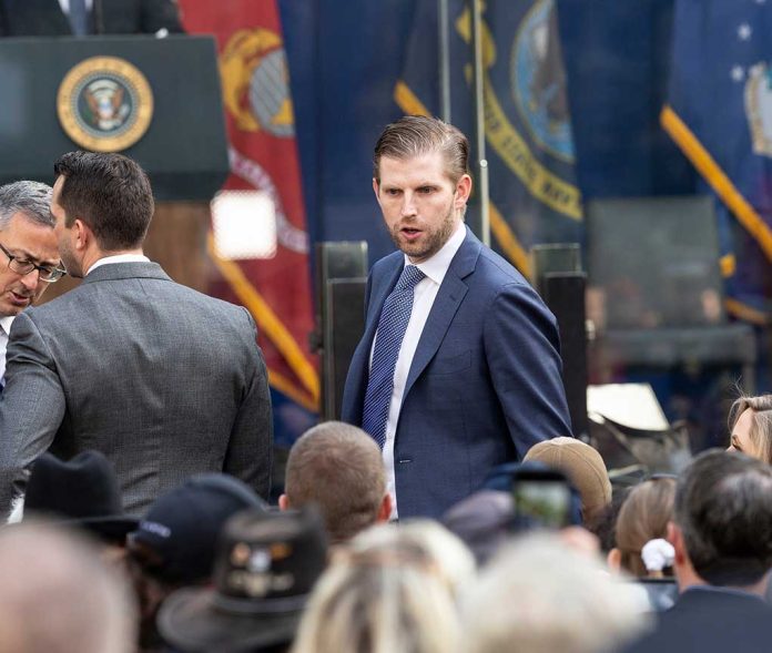 Eric Trump Reveals What Happened After His Father's Indictment