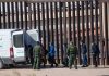 People detained near border wall by patrol officers