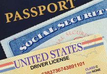 Passport, social security card, and driver's license.