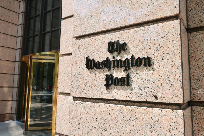 1407331421 featured image The Washington Post building entrance and logo