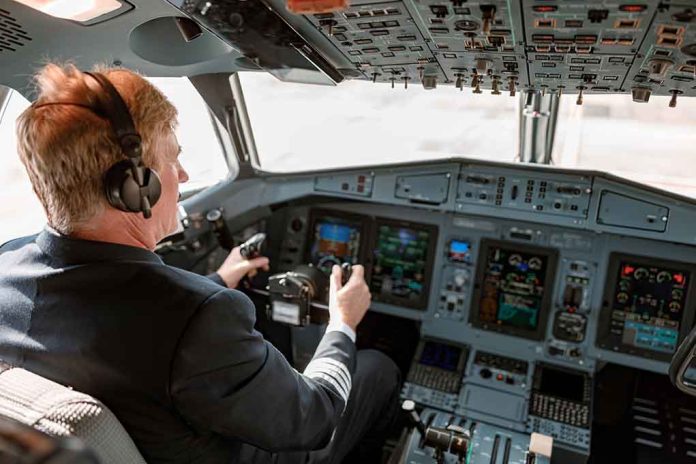 2104150745 featured image Pilot in cockpit operating airplane controls