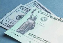 $100 bill and U.S. Treasury check.