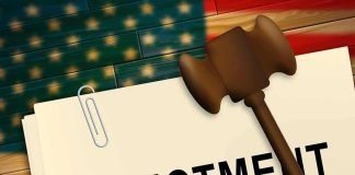 ANOTHER Deep Stater INDICTED – D.C Stunned! A legal document labeled 'INDICTMENT' with a gavel and pencil