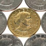 End of the Penny – Taxpayers LOSE Big A collection of coins featuring a gold coin surrounded by silver coins