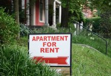 Rental Scam Epidemic – New Scheme Rampant Sign indicating an apartment is available for rent