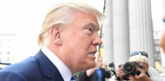 Congo-Rwanda Peace Deal Nearly DERAILED by Sleepy Trump Man in suit with photographers in background.