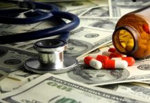 Fasting Trials EXPOSE Big Pharma’s Worst Nightmare Stethoscope and prescription pills on a background of dollar bills