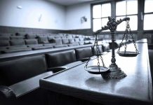 North Carolina’s Shocking Gender Law Change Scales of justice in an empty courtroom.