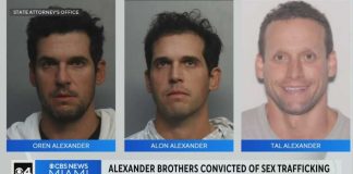 Alexander brothers found guilty on all counts in sex