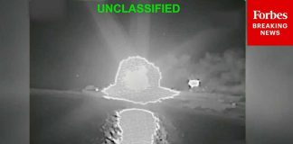 CENTCOM Releases Video Of U.S. Strikes On Iranian Ships