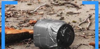 Six arrested after device thrown at anti-Islam protest in New