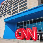 CNN’s Bombing Blunder: What’s the Real Story? Exterior view of the CNN headquarters with a large red logo and blue entrance