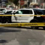 Alarming: Serial Predator Stalks Puerto Vallarta Police tape blocking street with patrol cars.