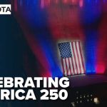 Hoover Dam turns red, white and blue to mark Memorial Day, America250
