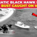 Black Hawk chases drug boat of Puerto Rico in dramatic CBP operation; 391 pounds of cocaine seized