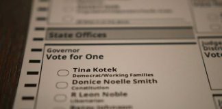 ICE Raids Voter Rolls — What’s Inside? Ballot paper for governor election candidates listed.