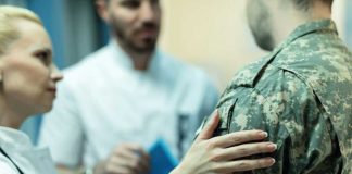 Army Captain’s Chilling Abortion Plot Doctors comforting a person in military uniform