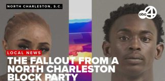Holiday Chaos Explodes: Officer Dragged, Guns Found North Charleston police give details on the six arrested after July 4th block party