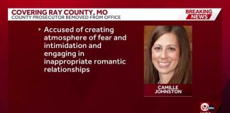 Prosecutor Ousted Over Shocking Jailhouse Affairs Missouri judge removes Ray County prosecutor as attorney general alleges misconduct
