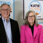Arizona’s First Joint Ticket Upends Playbook Dem. Arizona Gov. Katie Hobbs picks former Rep. Mayor John Giles as her running mate