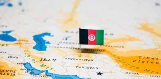 Muslim NATO? Shock Pact Sealed In Mecca Afghanistan flag pin on a map of South Asia