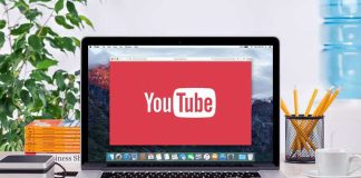 How and Why Killers Are Glorified These Days… YouTube logo on a laptop screen on desk.