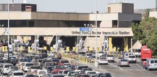 Border K-9 Finds $6M Surprise Border inspection station with heavy vehicle traffic