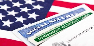 U.S. documents including Social Security card and Permanent Resident Card